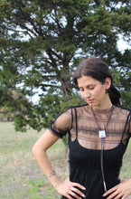 Load image into Gallery viewer, Tree Agate Bolo Tie
