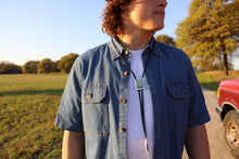 Load image into Gallery viewer, Tree Agate Bolo Tie
