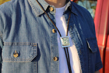 Load image into Gallery viewer, Tree Agate Bolo Tie
