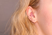 Load image into Gallery viewer, Tiny Circle Post Earring
