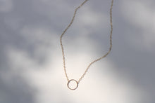 Load image into Gallery viewer, Gold-Filled Circle Necklace
