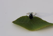 Load image into Gallery viewer, Pear Onyx Ring
