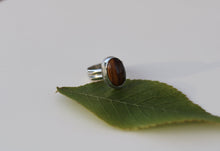 Load image into Gallery viewer, Oval Tigers Eye Double Band
